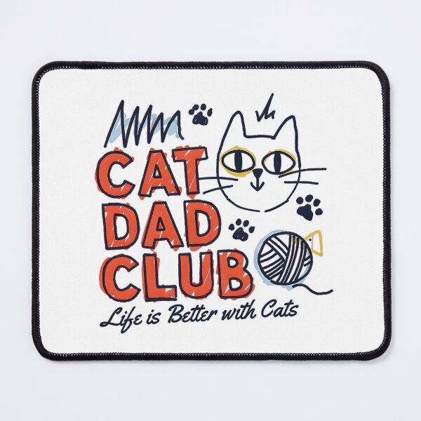 Item preview, Male Cat OwnerClub Life Is Better With Cats Feline Pet Father designed and sold by markymaarty.