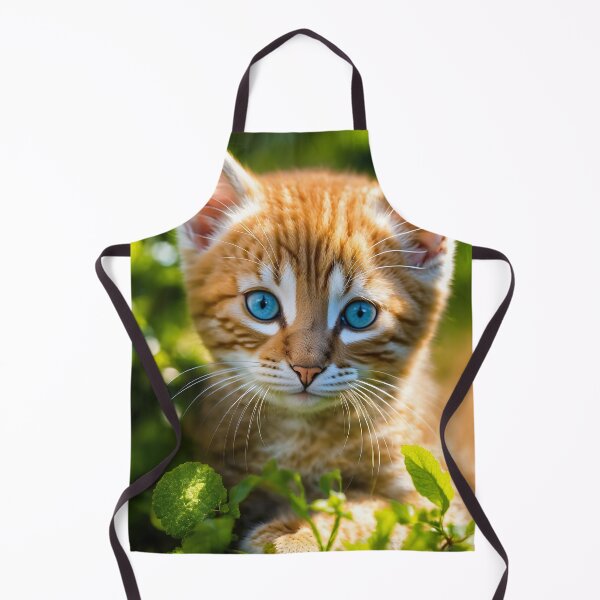 Item preview, Golden Ginger Cat Blue Eyes designed and sold by iwzzuel.