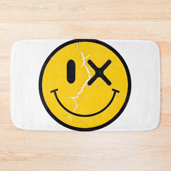 Item preview, Edgy Cracked Smiley Face Grunge Streetwear Aesthetic designed and sold by smouzy.