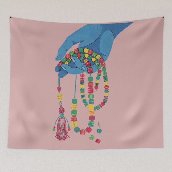 Item preview, Mindful Hands: Vibrant Ethnic Pattern Art designed and sold by Tharaazu.