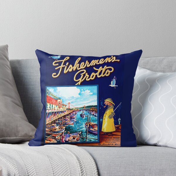 Item preview, Fisherman's Grotto No.9 San Francisco designed and sold by The Retromotel.