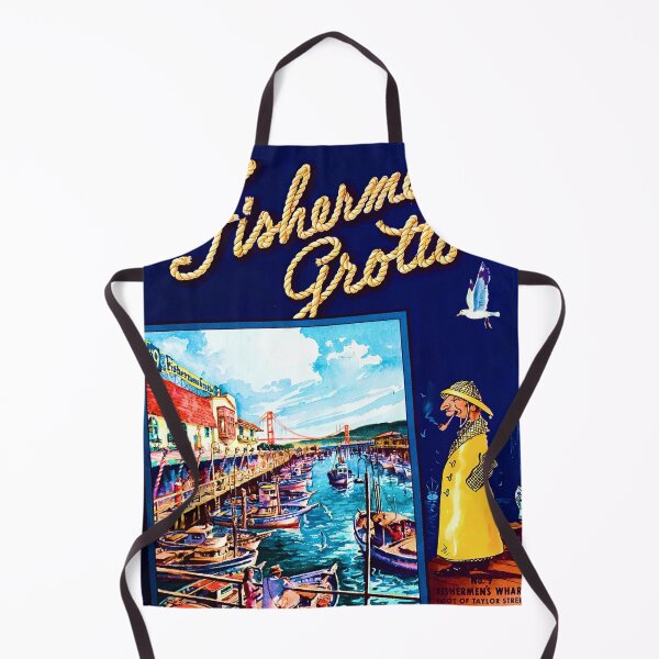 Item preview, Fisherman's Grotto No.9 San Francisco designed and sold by The Retromotel.