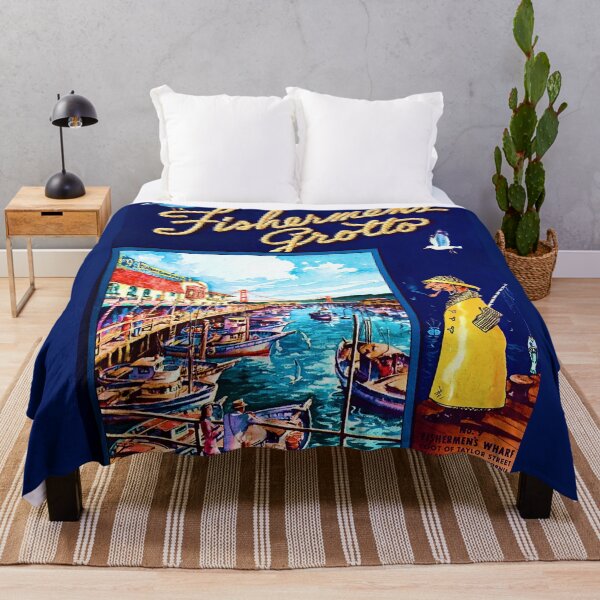 Item preview, Fisherman's Grotto No.9 San Francisco designed and sold by The Retromotel.