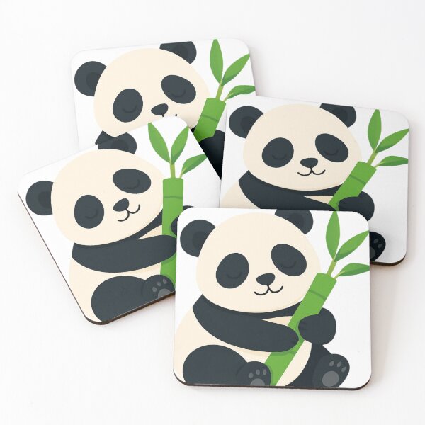 Item preview, Cute Panda Holding Bamboo Kawaii Baby Panda designed and sold by redblink store.
