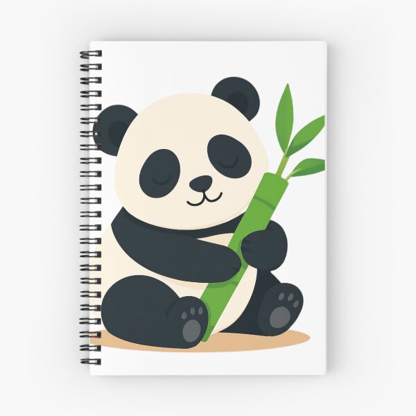 Item preview, Cute Panda Holding Bamboo Kawaii Baby Panda designed and sold by redblink store.