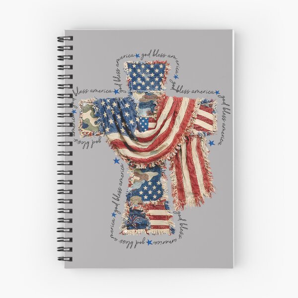 Item preview, God Bless America Patriotic Christian Cross American Flag designed and sold by GreggRoss.
