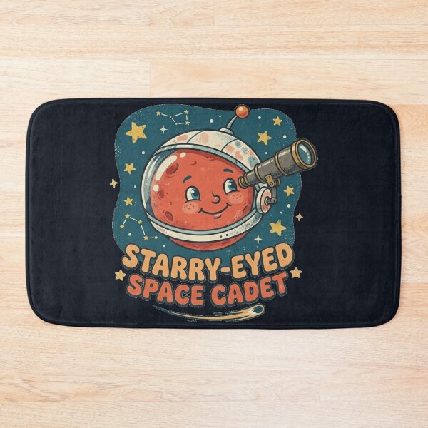 Item preview, Cute Starry‑Eyed Space Cadet Planet designed and sold by radiogalaxy.