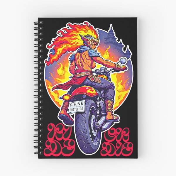 Item preview, Divine Protector Fire Goddess Fantasy Motorcycle designed and sold by Neer arts.