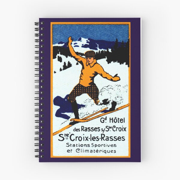 Item preview, 1920 Skiing St. Croix Switzerland designed and sold by historicimage.