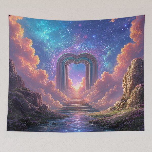 Item preview, Celestial Heartway of Wonder  designed and sold by BlissBlvdShop.