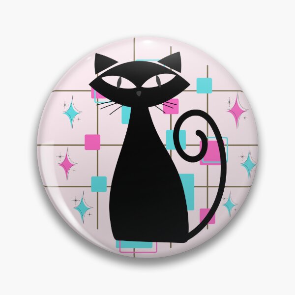 Item preview, Black Cat from 1960s designed and sold by The Retromotel.