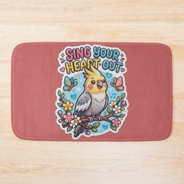 Item preview, Sing Your Heart Out Cockatiel designed and sold by mimiartes.