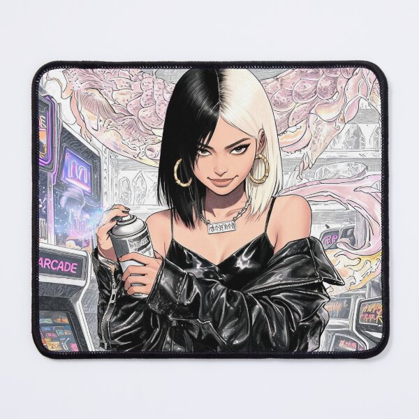 Item preview,  Filipino-Black design, styled with an iconic two-tone half black half platinum-blonde designed and sold by Ramases-Merch.