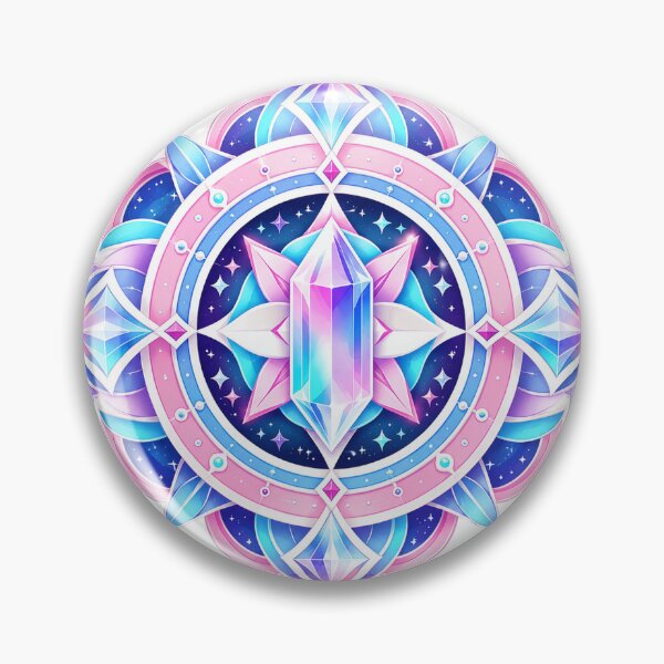 Item preview, Trans Crystal Mandala designed and sold by syotos-ai.