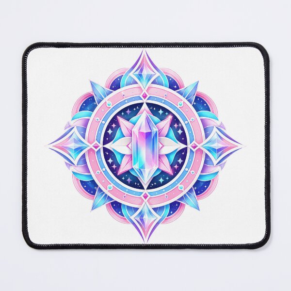 Item preview, Trans Crystal Mandala designed and sold by syotos-ai.