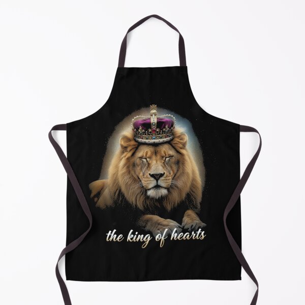 Item preview, The King of Hearts Lion - Royal Crown & Starry Glow designed and sold by Avery Lane Studios.