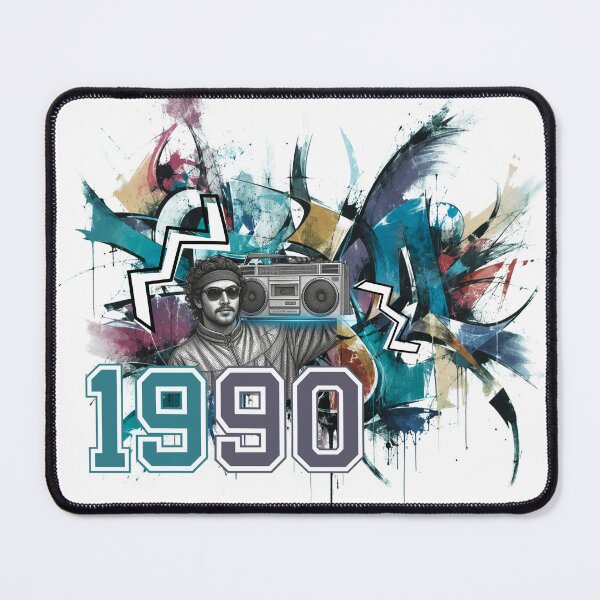 Item preview, Retro 1990 Hip Hop Boombox Graffiti Art designed and sold by rich-moda.