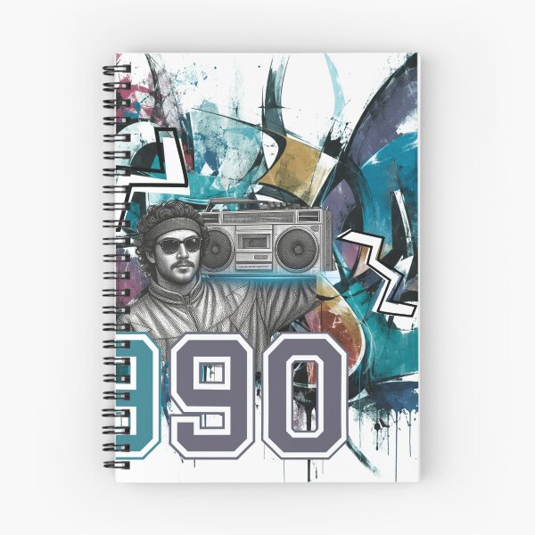 Item preview, Retro 1990 Hip Hop Boombox Graffiti Art designed and sold by rich-moda.