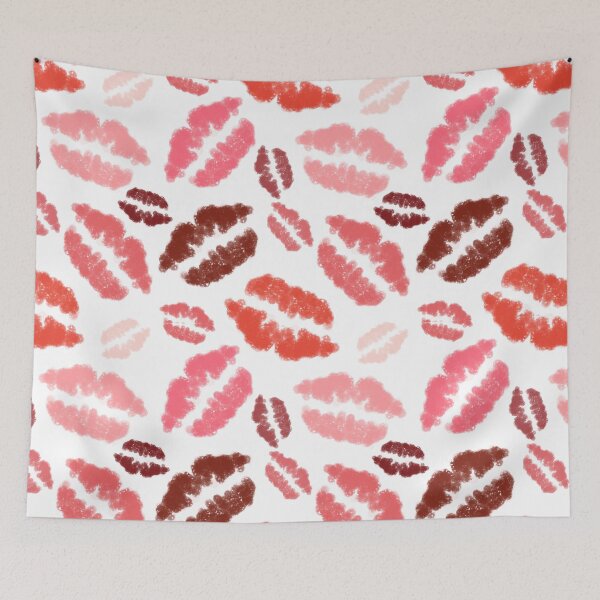 Item preview, Lipstick Kiss Seamless Pattern designed and sold by MiloverseOfficial.