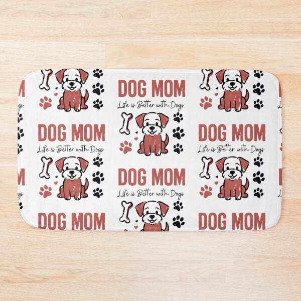 Item preview, Dog Mom Life Is Better With Dogs Dog Lover Pet Parent Canine Owner designed and sold by markymaarty.
