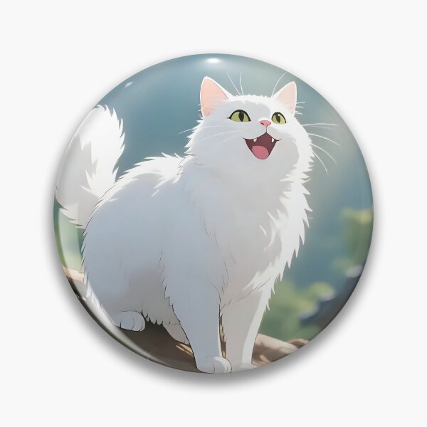 Item preview, Cozy Cottagecore White Kitten designed and sold by iwzzuel.