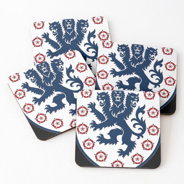 Item preview, Three-Headed Lion Heraldic Shield - England Football Parody designed and sold by jvrgraphs.