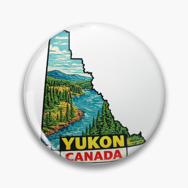 Item preview, Yukon Canada Adventure Map designed and sold by clarkfraser.