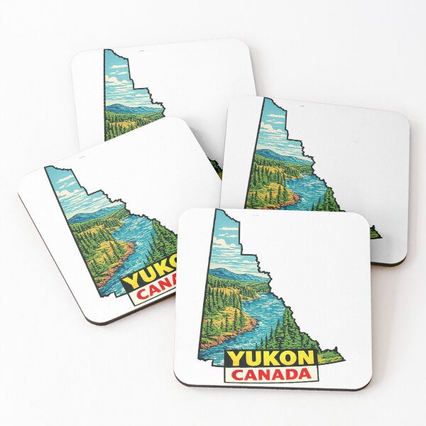 Item preview, Yukon Canada Adventure Map designed and sold by clarkfraser.