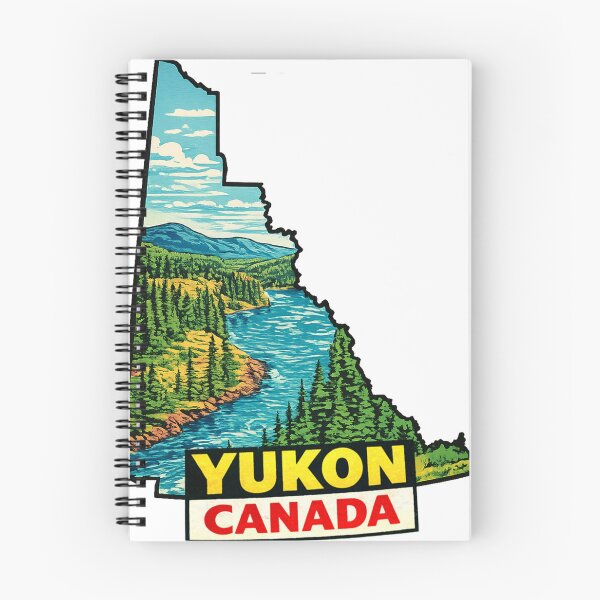Item preview, Yukon Canada Adventure Map designed and sold by clarkfraser.