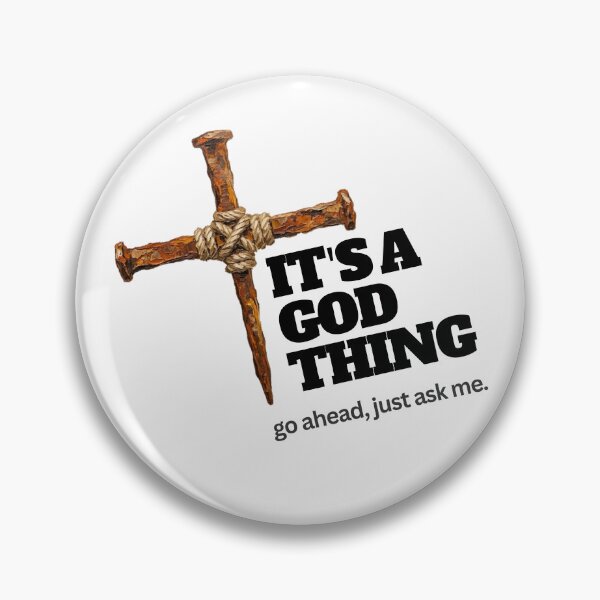 Item preview, It's a GOD thing - black 2 designed and sold by Cane & Abel Creations ..