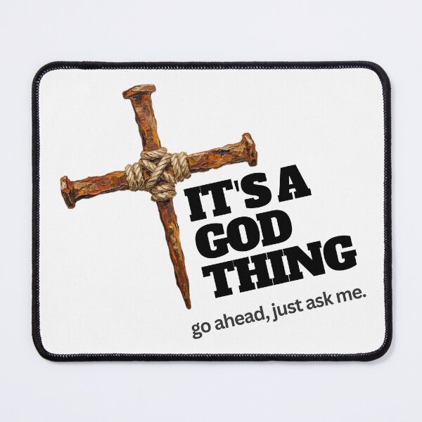 Item preview, It's a GOD thing - black 2 designed and sold by Cane & Abel Creations ..