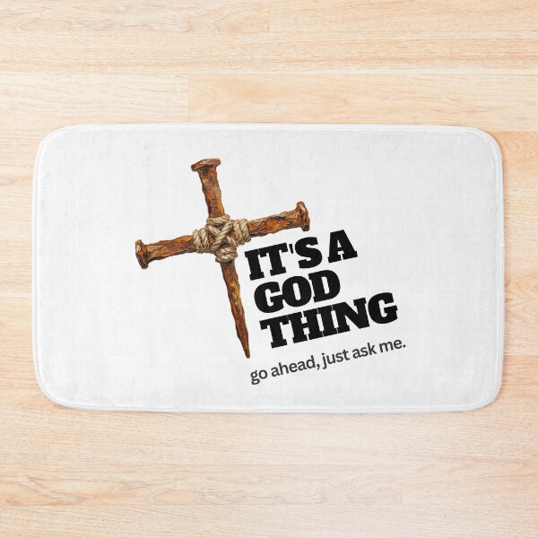Item preview, It's a GOD thing - black 2 designed and sold by Cane & Abel Creations ..