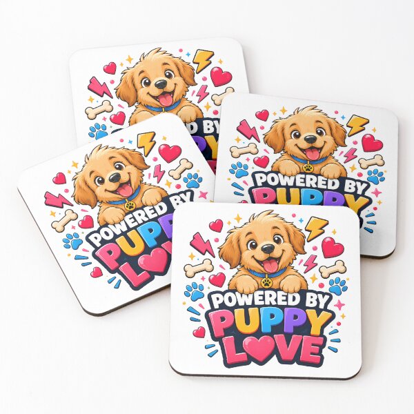 Item preview, Powered By Puppy Love designed and sold by Vexorask.