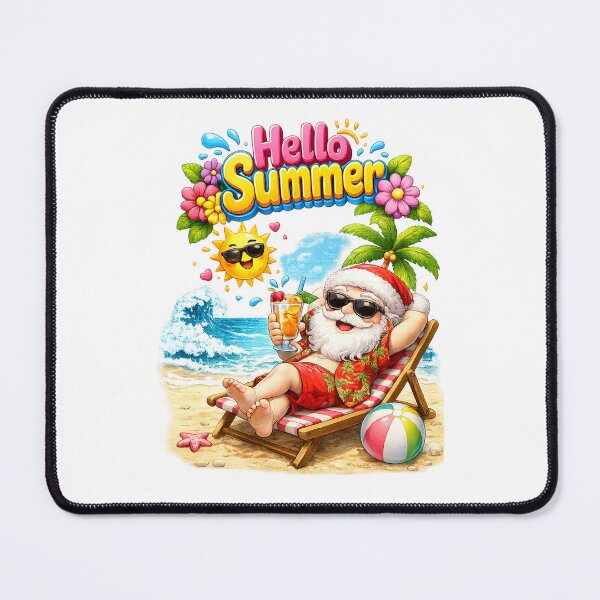 Item preview, christmas in July santa vacation designed and sold by QuiteOrbit.