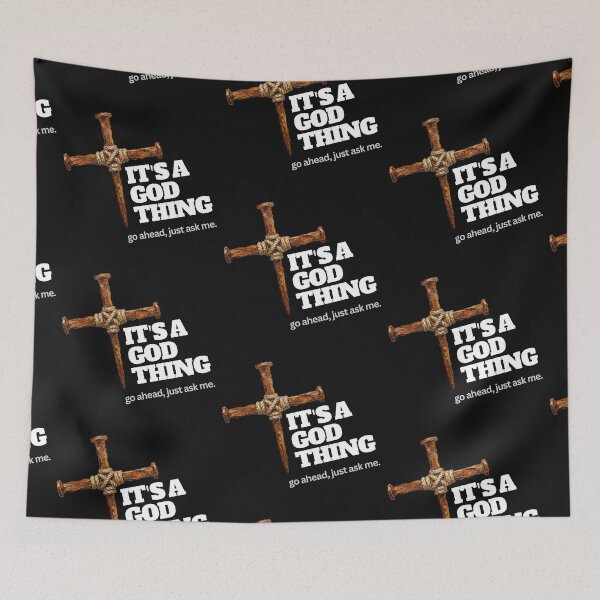 Item preview, It's a GOD thing - white 2 designed and sold by Cane & Abel Creations ..