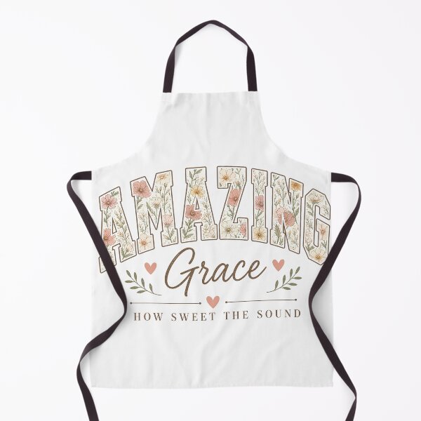 Item preview, Amazing Grace – How Sweet the Sound Floral Christian designed and sold by SweetTeezPrints.