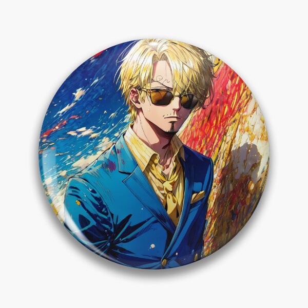 Item preview, Sanji Vinsmoke One Piece Blue Suit Ocean Color designed and sold by riadjamai.