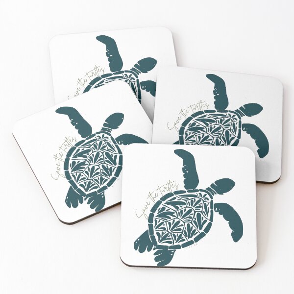 Item preview, Save the Turtles Sticker | Sea Turtle Coastal Aesthetic | Ocean Lover Vinyl Decal designed and sold by sophiebeckham13.