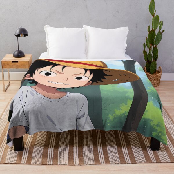 Item preview, Monkey D Luffy One Piece Sunny Forest Smile designed and sold by riadjamai.