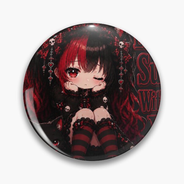 Item preview,  Cute Gothic Anime Girl Everything Sucks  designed and sold by Revyra.