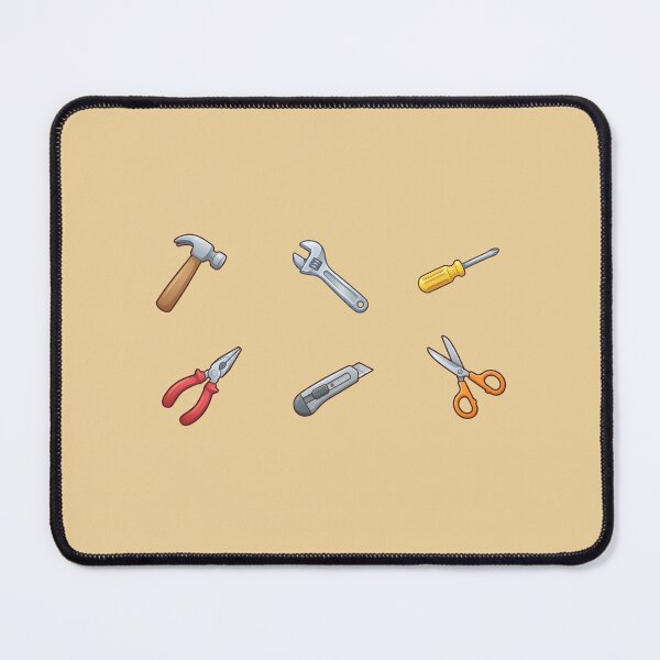 Item preview, Essential Hand Tools Illustration designed and sold by ArunDandiboina.