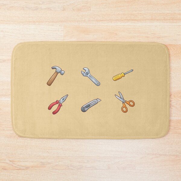 Item preview, Essential Hand Tools Illustration designed and sold by ArunDandiboina.