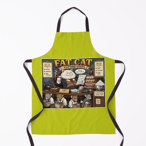 Item preview, Fat Cat – Cutting Costs designed and sold by SammyMorry.