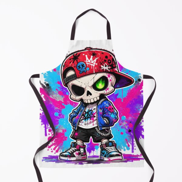 Item preview, Graffiti Skull Streetwear Hip Hop Graphic designed and sold by markymaarty.