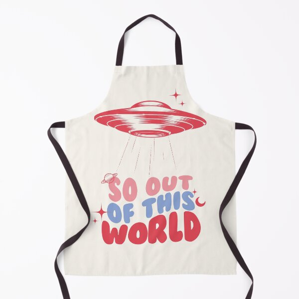 Item preview, "So Out Of This World" UFO Spaceship Design, Astronomy Aesthetic, Positive Affirmation Quotes designed and sold by SpringTeaDesigns.