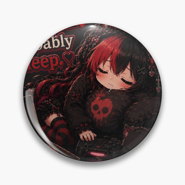 Item preview, Copy of  Cute Gothic Anime Girl Everything Sucks  designed and sold by Revyra.