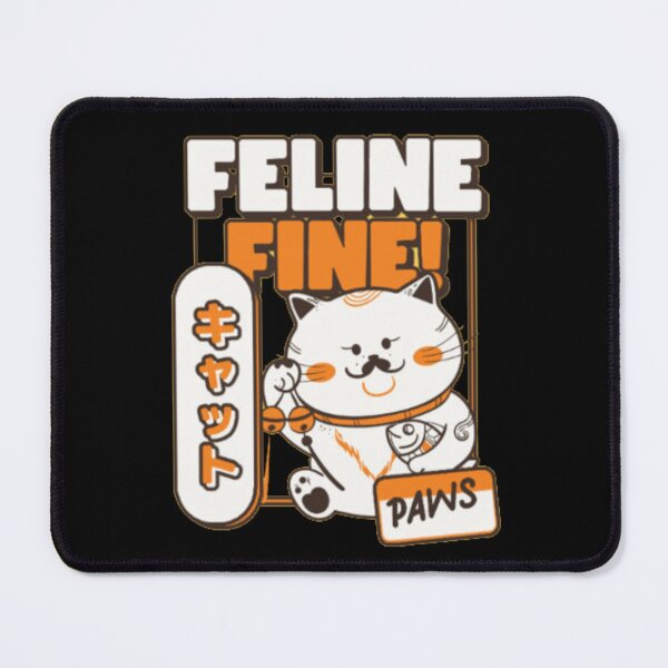 Item preview, Feline Fine Retro Japanese Cat designed and sold by GenZFashion000.