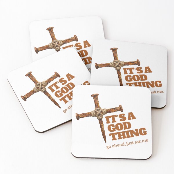 Item preview, It's a GOD thing - mocha 2 designed and sold by Cane & Abel Creations ..