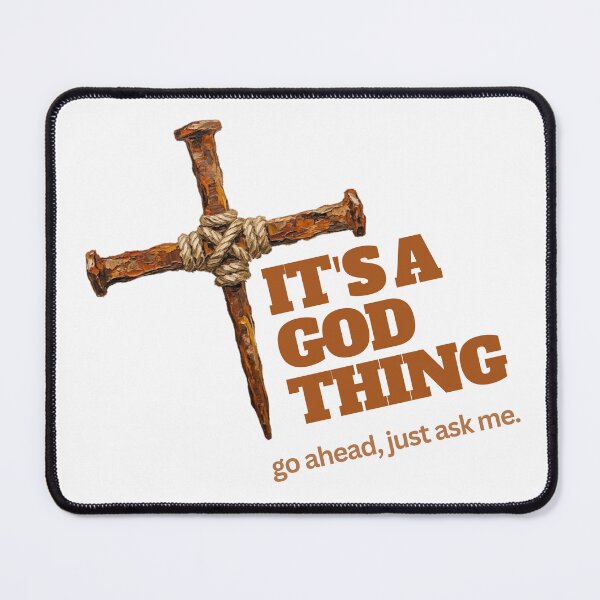 Item preview, It's a GOD thing - mocha 2 designed and sold by Cane & Abel Creations ..