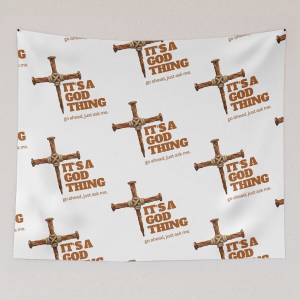 Item preview, It's a GOD thing - mocha 2 designed and sold by Cane & Abel Creations ..